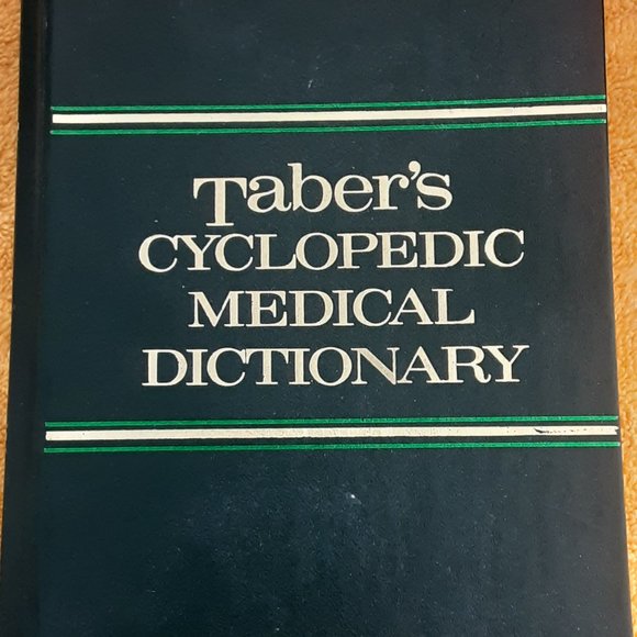 Tabers medical dictionary 17th ed. I would like to say better than Google :0)) - Picture 1 of 2